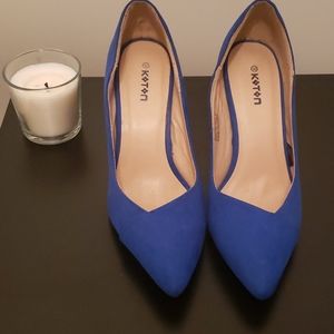Royal blue Heels